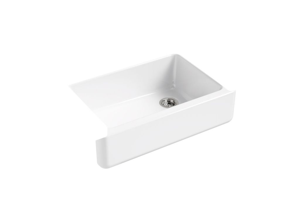 Kohler K-5827-0 White Whitehaven Whitehaven 32-11/16" Single Basin