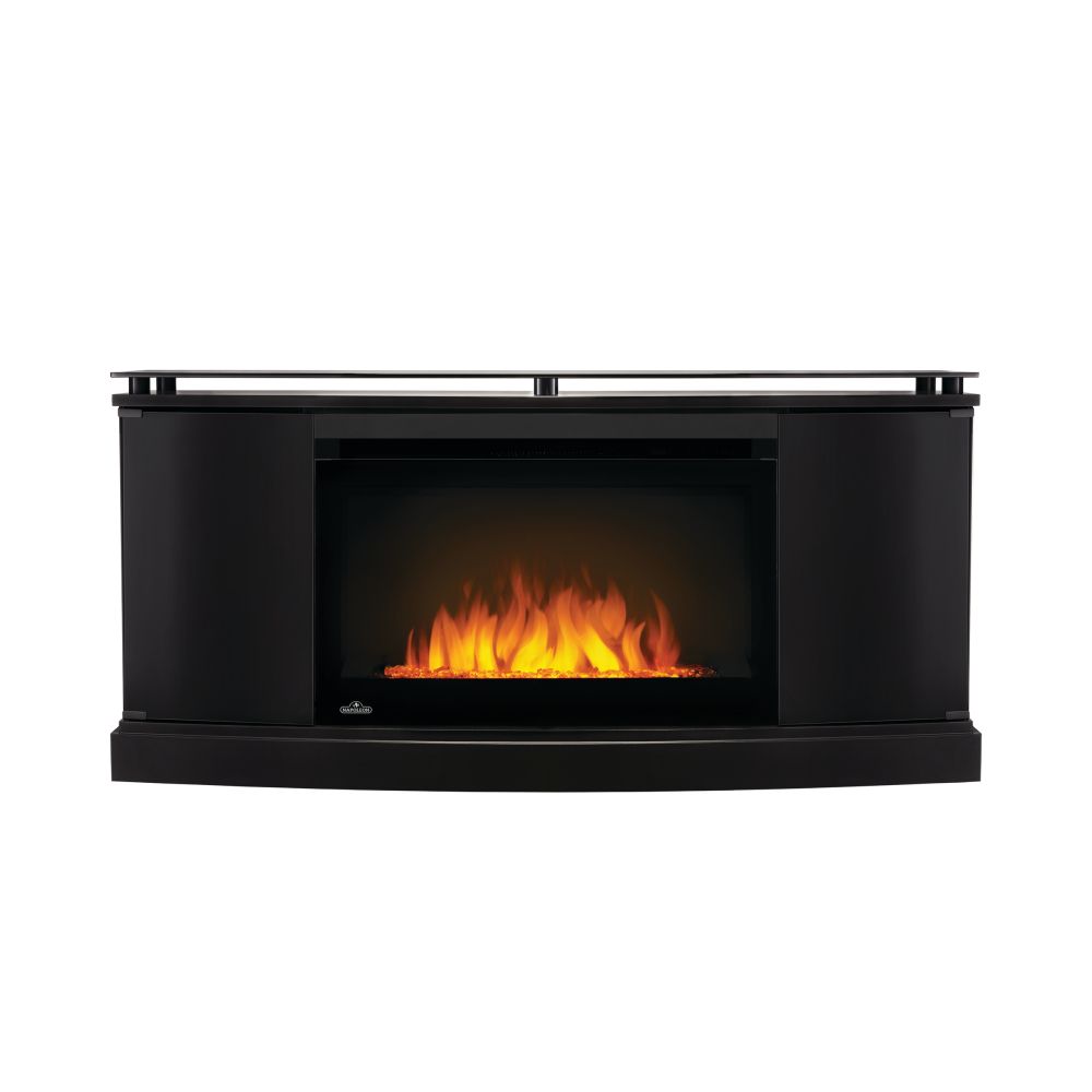 Napoleon Anya Electric Fireplace TV Stand With Storage And 27 Inch   P 1001159103 