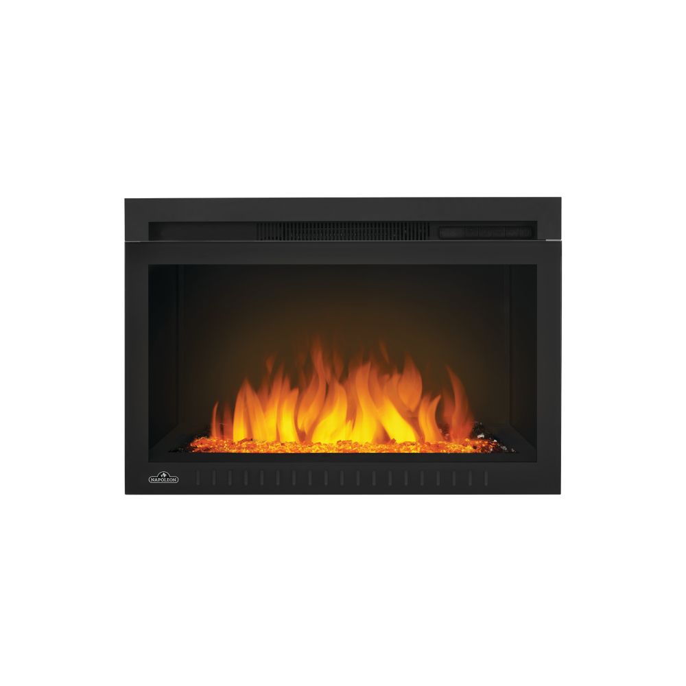 Napoleon Cinema 27 Inch Built In Electric Fireplace Insert With