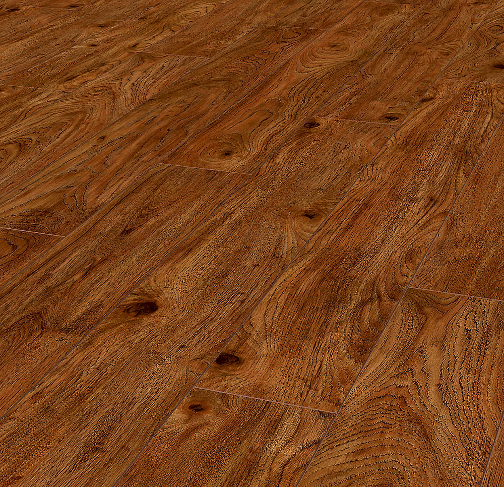 Warm Cinnamon Hickory 12mm Thick X6 1 Inch Wide X47 61 Long Laminate Flooring 14 13sq Ft Case