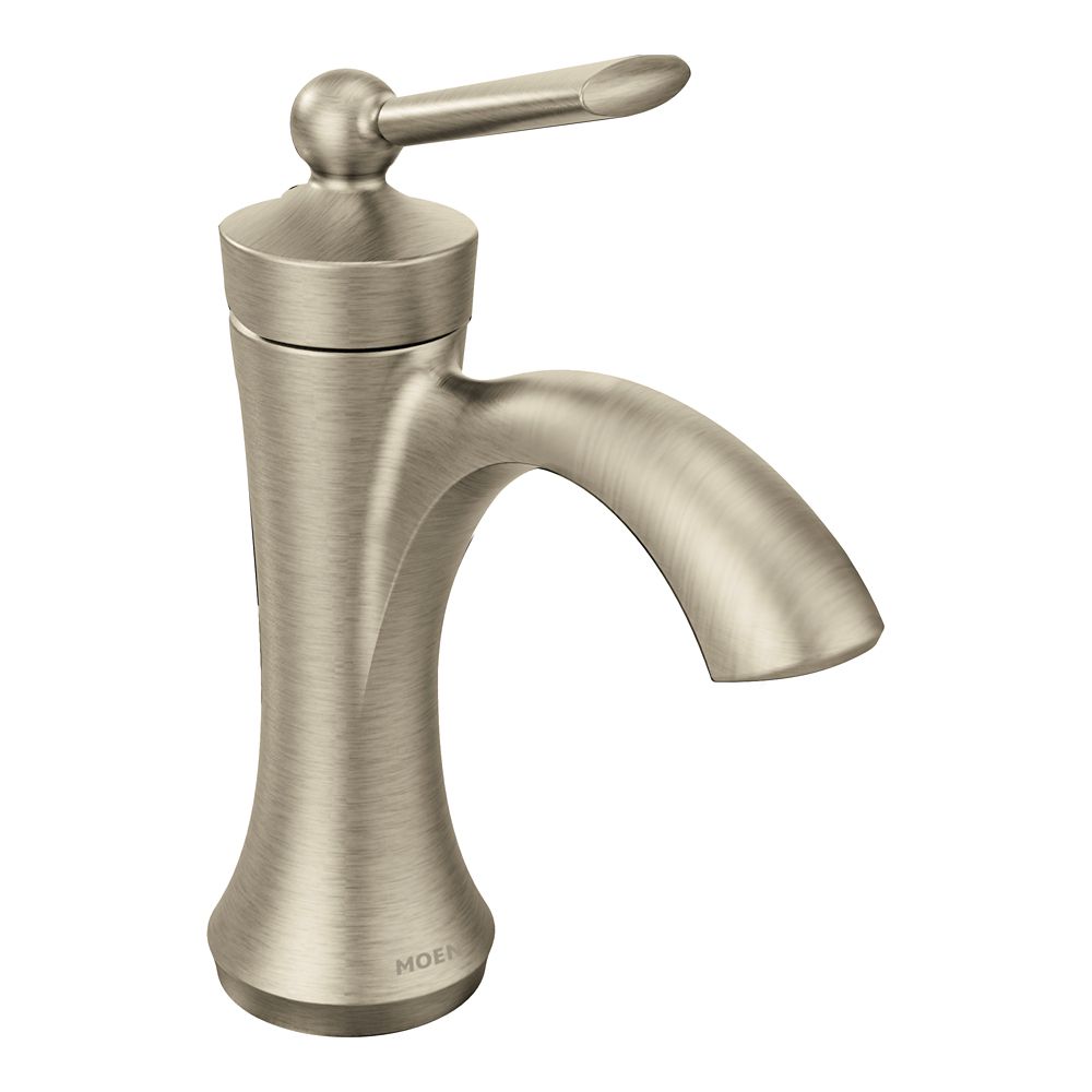 Wynford Single-Handle High-Arc Bathroom Faucet In Brushed Nickel