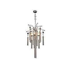 Chloe 18 inch 5 Light Chandelier with Chrome Finish
