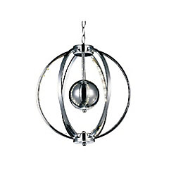 Jacquimo 14 inch LED Mini Pendant with Chrome Finish
