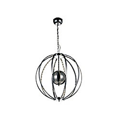 Jacquimo 22 inch LED Chandelier with Chrome Finish