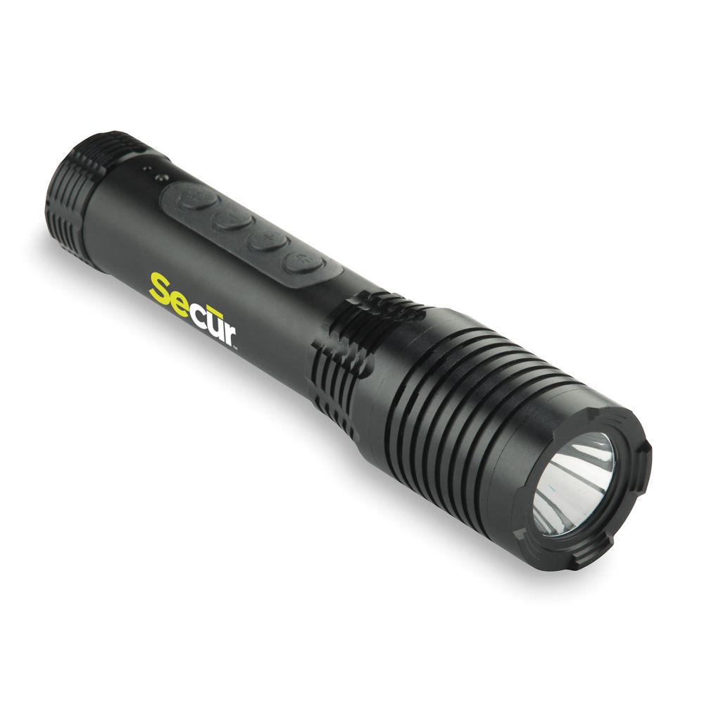Secur Tactical Bluetooth Flashlight The Home Depot Canada