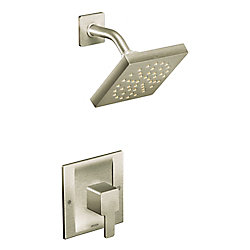 90 Degree Moentrol Shower Only in Brushed Nickel(Valve Sold Separately)