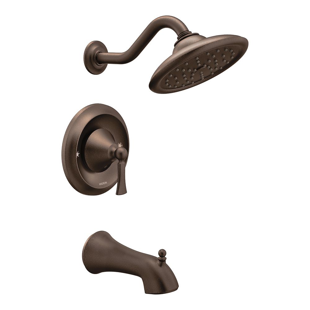 Wynford Oil Rubbed Bronze Moentrol Tub/Shower (Valve Sold Separately)