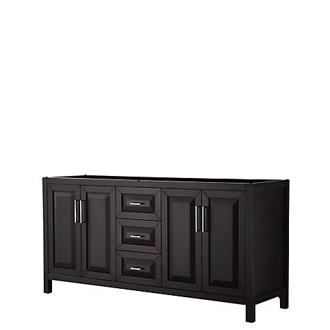 Wyndham Collection Daria 72 Inch Double Vanity In Dark Espresso No Wyndham Collection Daria 72 Inch Double Vanity In Dark Espresso No Top Sink Mirror The Home Depot Canada