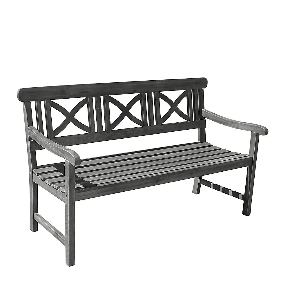 Renaissance Outdoor Patio 5 Ft Hand Sed Wood Garden Bench