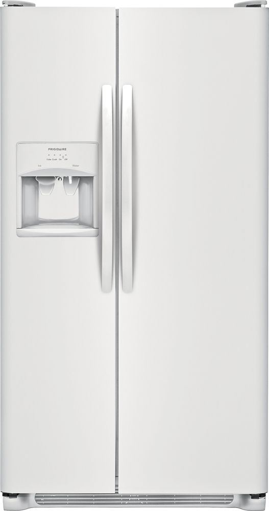 Frigidaire 33inch W 22.1 cu. ft. Side by Side Refrigerator in White