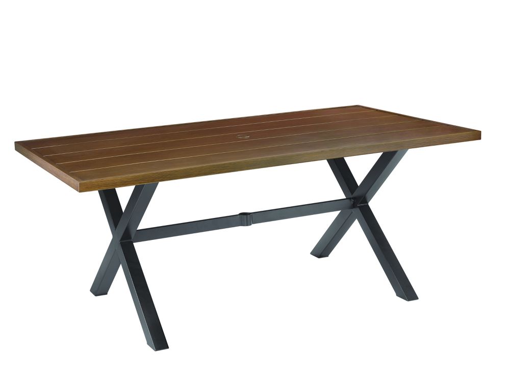 Hampton Bay Mix Match 40 Inch X 72 Inch Patio Dining Table