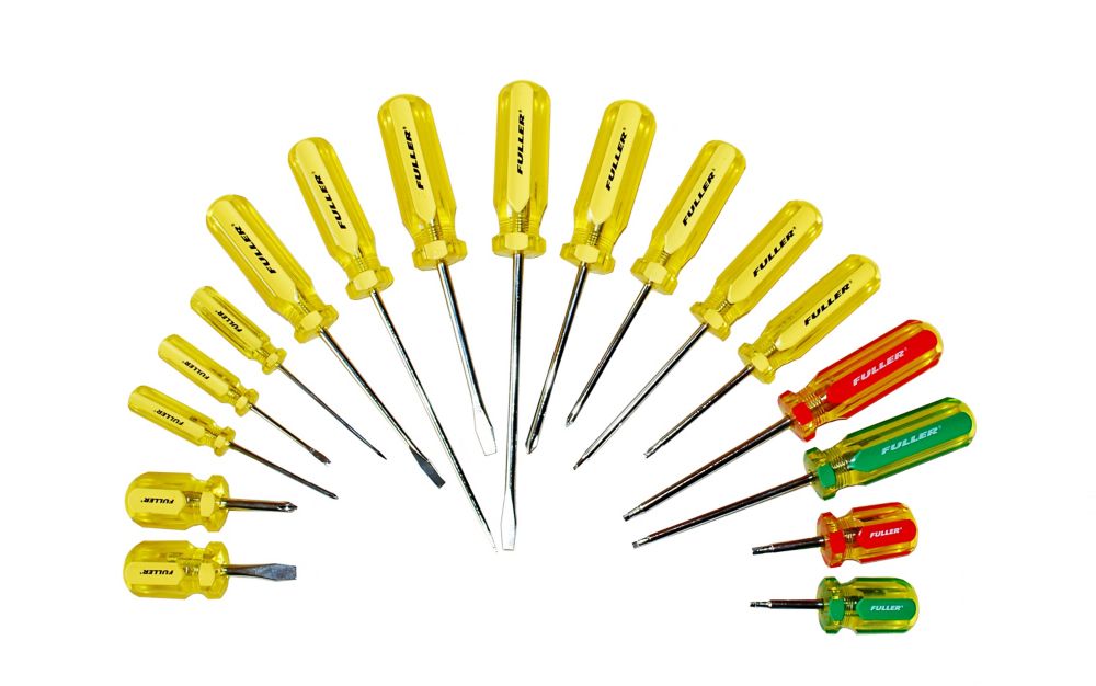15 Piece Fuller Tool 110-3015 PRO300 Screwdriver Set