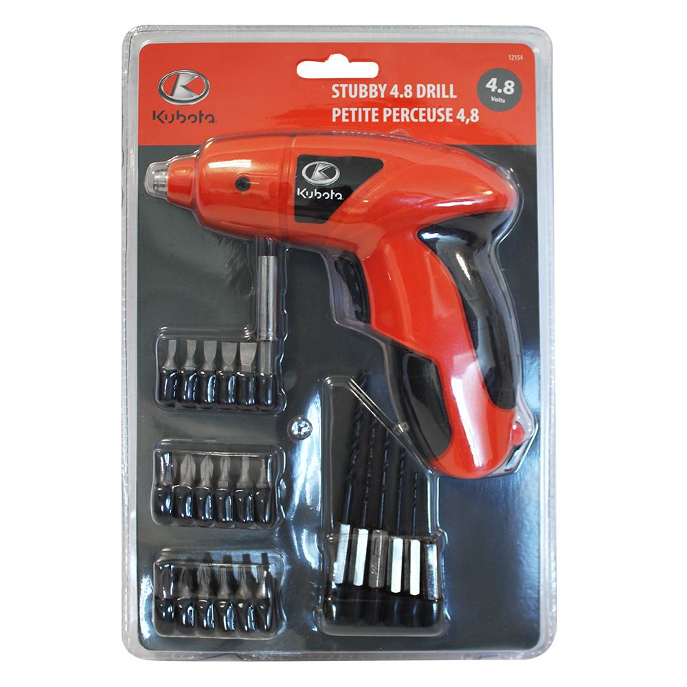 Kubota Stubby 4.8 Volts Drill The Home Depot Canada