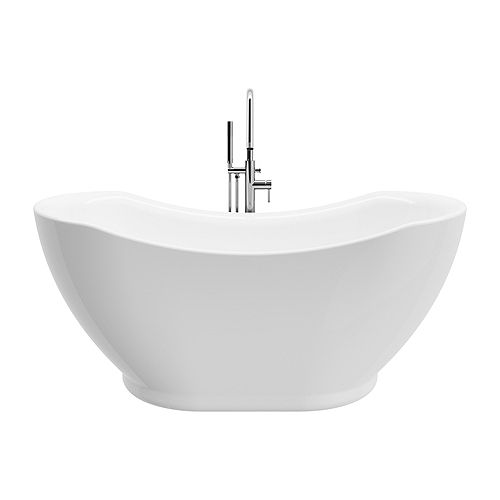 Mirolin Demi 2Piece Free Standing Bathtub The Home Depot Canada