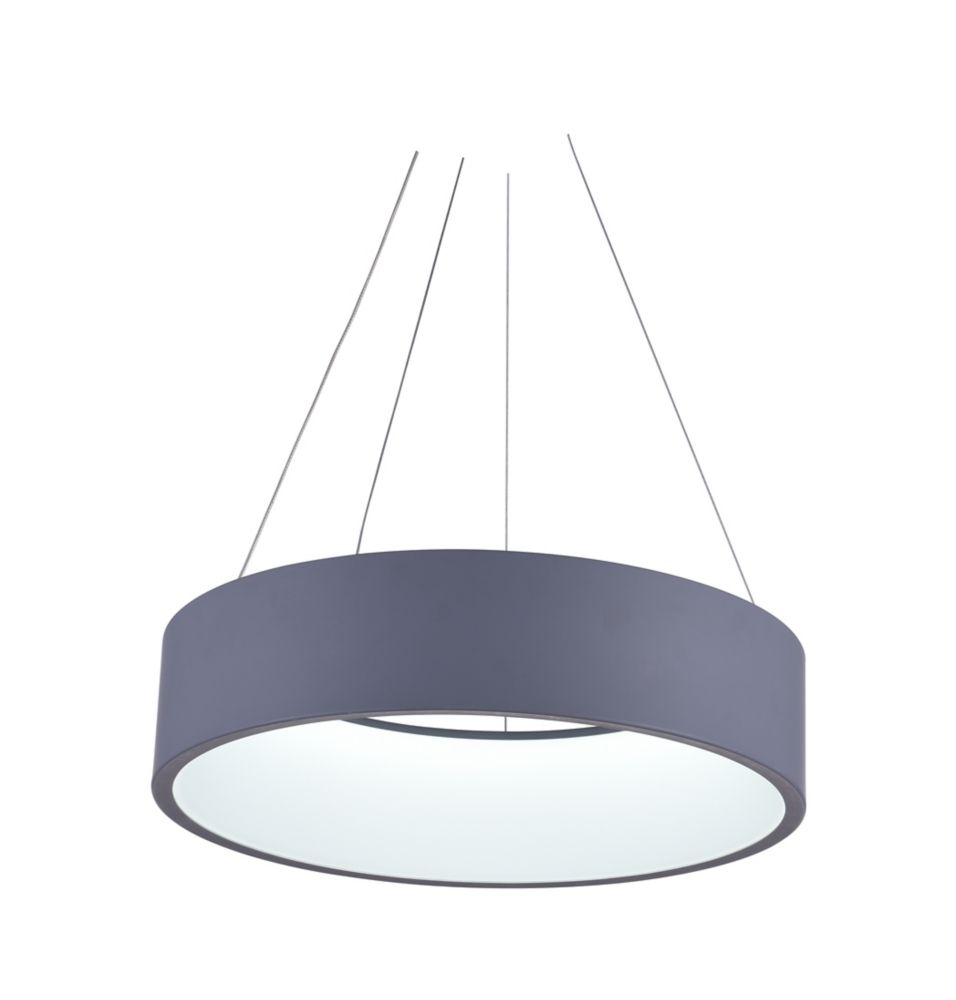 Arenal 18-inch Integrated LED Chandelier with Grey Finish