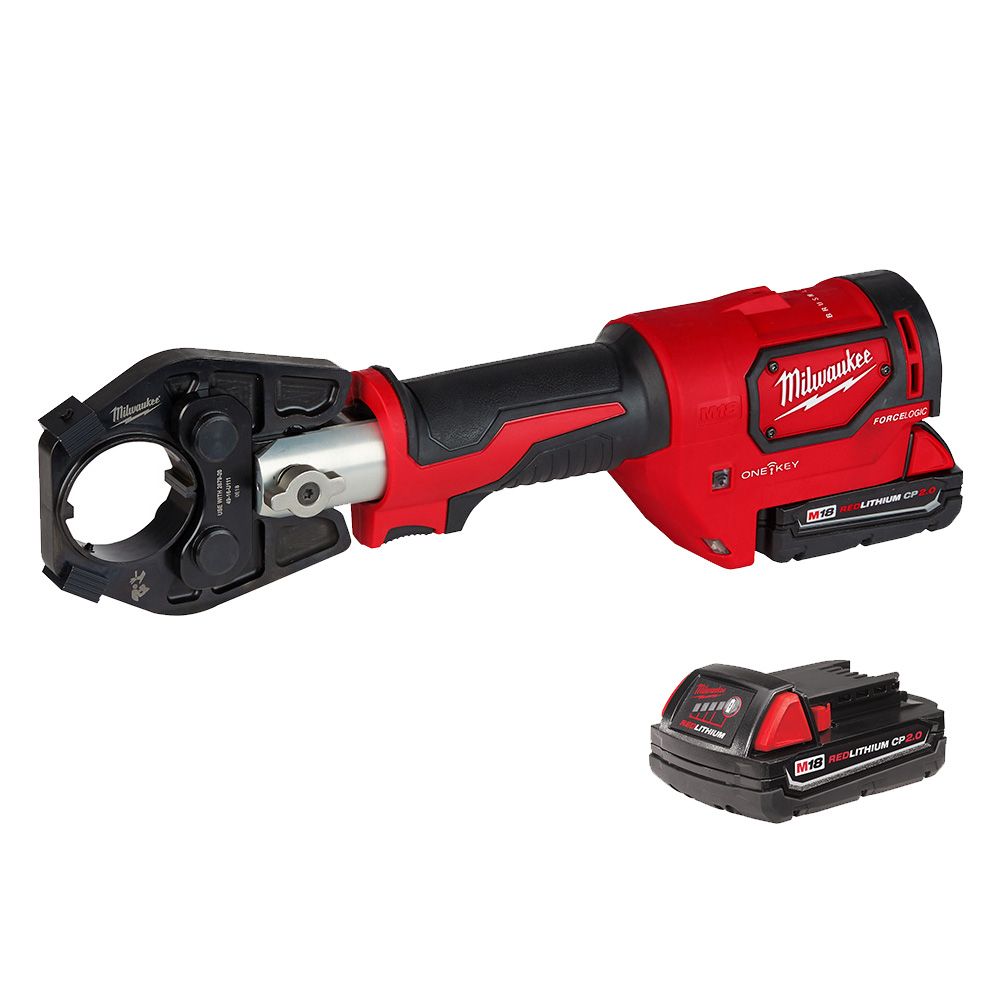 Milwaukee M18 18-Volt Lithium-Ion Cordless FORCE LOGIC 600 MCM Crimper Kit 45242339488 | eBay