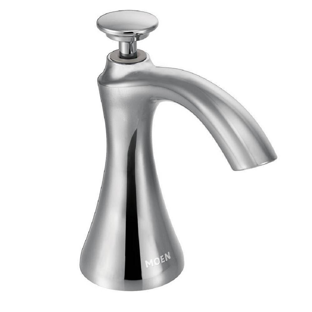 MOEN Transitional Soap Dispenser Chrome | The Home Depot Canada