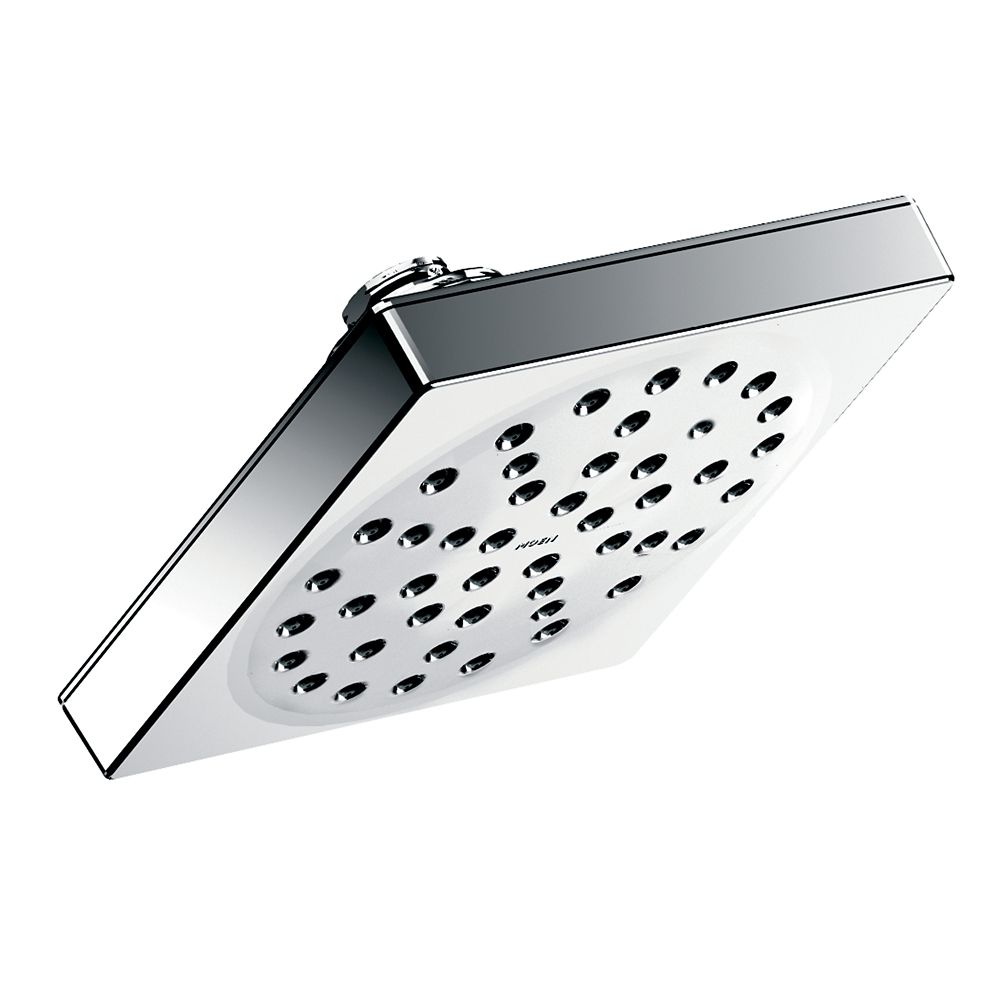 Moen 90° 1Spray 6inch Rainshower Showerhead Featuring Immersion In