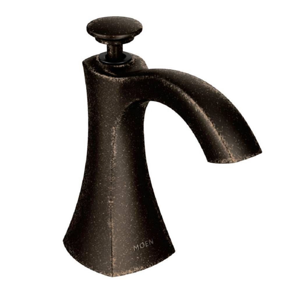 MOEN Transitional Soap Dispenser In Oil Rubbed Bronze The Home Depot