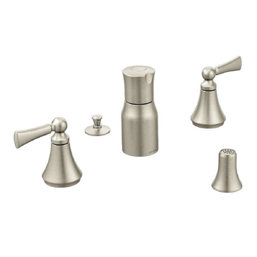 MOEN Wynford 2Handle Bidet Faucet in Brushed Nickel (Valve Sold Separately) The Home Depot Canada
