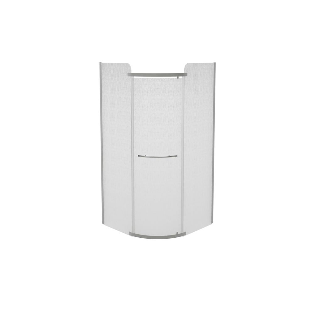 Mirolin Round Front Pivot Shower Door The Home Depot Canada