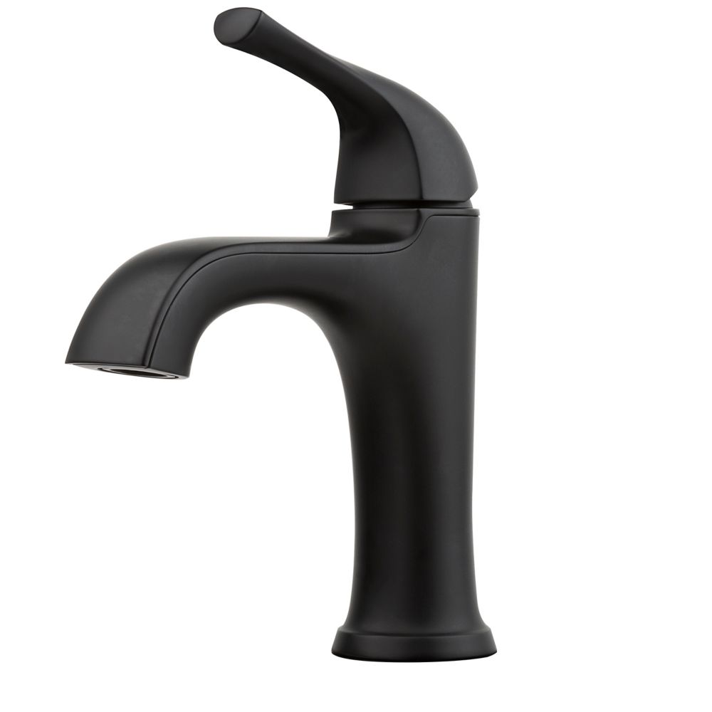 Pfister Ladera Single Control Bathroom Faucet In Black The Home