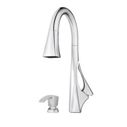 Pfister Shelton Kitchen Pull Out Faucet In Polished Chrome