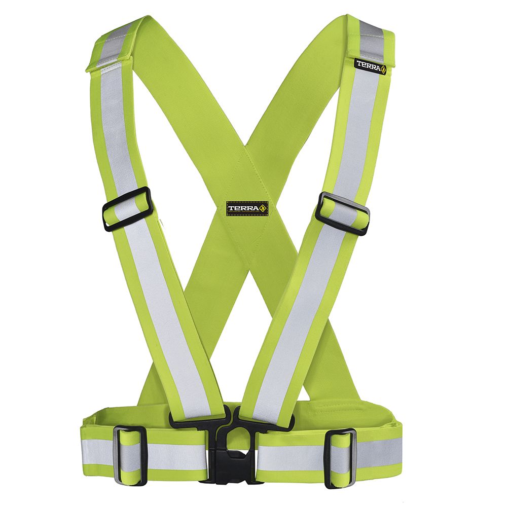 Terra HiVis Traffic Harness 2 inch (Yellow) The Home Depot Canada