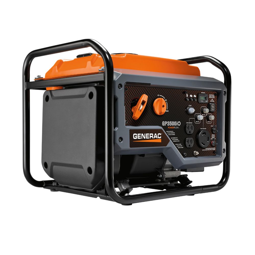 Generac GP 3500W Open Frame Inverter Generator with PowerRush The