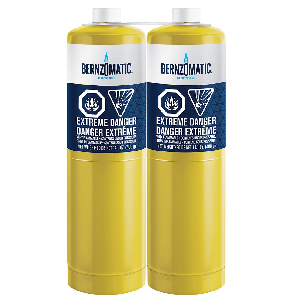 Bernzomatic 14.1 oz. Map-Pro Cylinder (2-Pack)  The Home Depot Canada