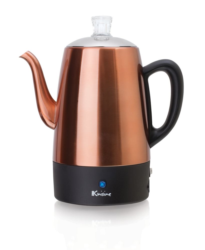 Euro Cuisine Electric Coffee Percolator 8 Cup The Home Depot Canada