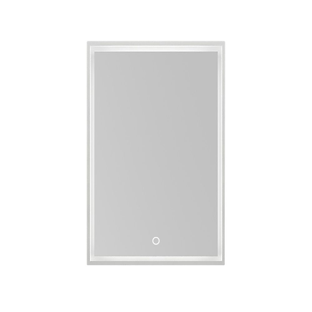 Jade Bath Maddie 20 inch x 33.5 inch LED-Lit Mirror | The Home Depot Canada