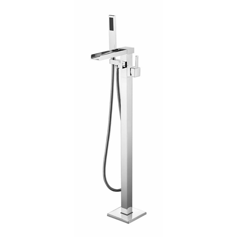 tub filler floor mounted