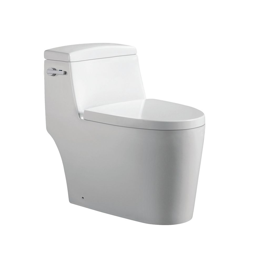 Jade Bath Joelle 1Piece 0.88/1.2 GPF Dual SideFlush Elongated Toilet