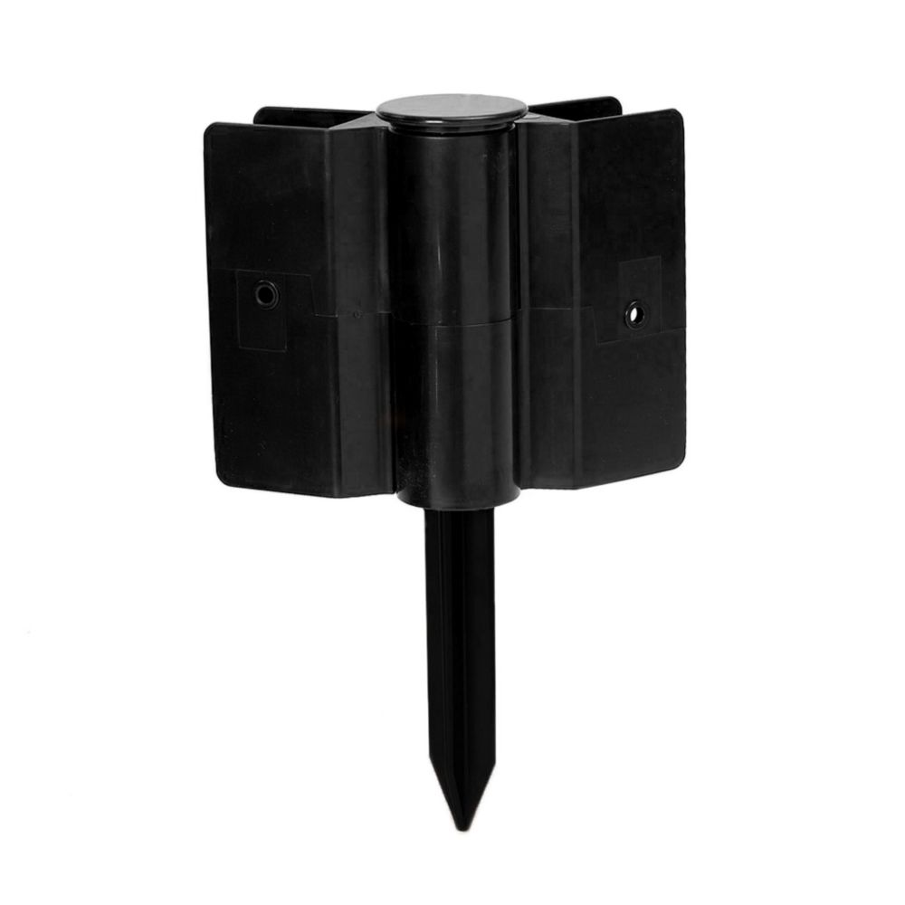 Frame It All Raised Garden Bed Brackets 1 inch Snapon Black Stacking