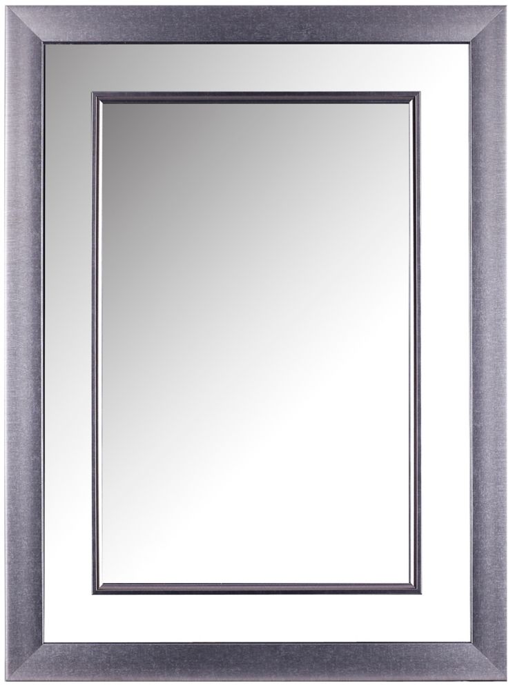 Decorative Mirrors Floor Wall The Home Depot Canada Mirrorize Canada 23x31 Fresco Filet Mirror Ready To
