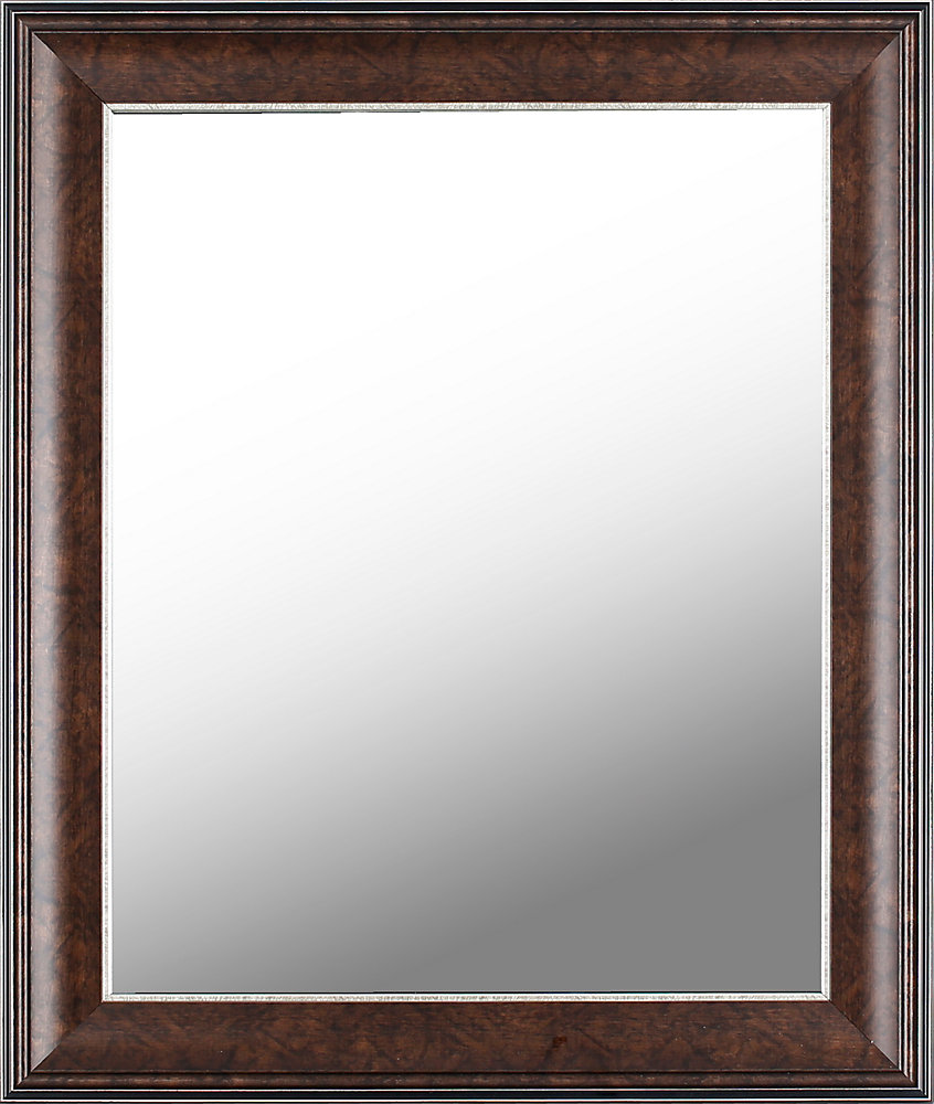 21x25 Bronze Framed Mirror Ready To Hang