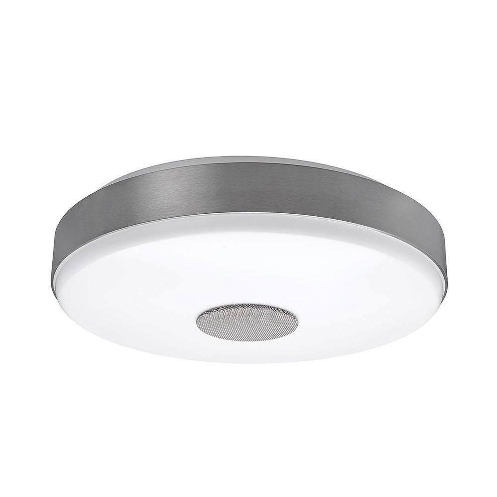 Commercial Electric Smart Home 15 Inch Round Brushed Nickel