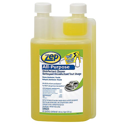Zep Commercial Hardwood and Laminate Floor Cleaner 3.78 L The Home