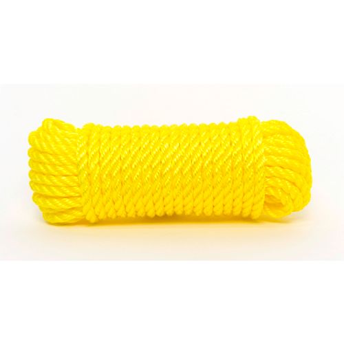 Everbilt 3/4 Inch x 150 Feet Twisted Yellow Polypropylene Rope The