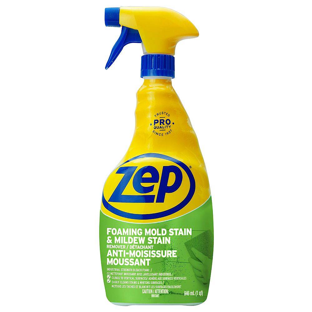 Zep Commercial Foaming Mold Stain and Mildew Stain Remover ...