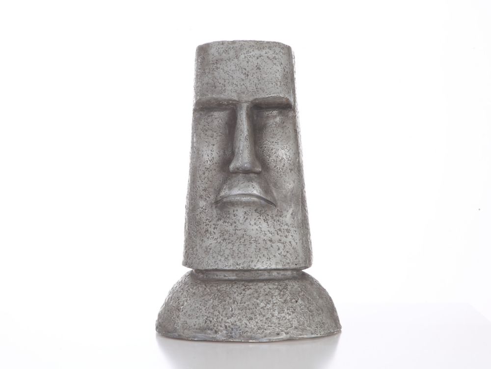 HiLine Gift Easter Island Head Statue, 25inch Tall The Home Depot