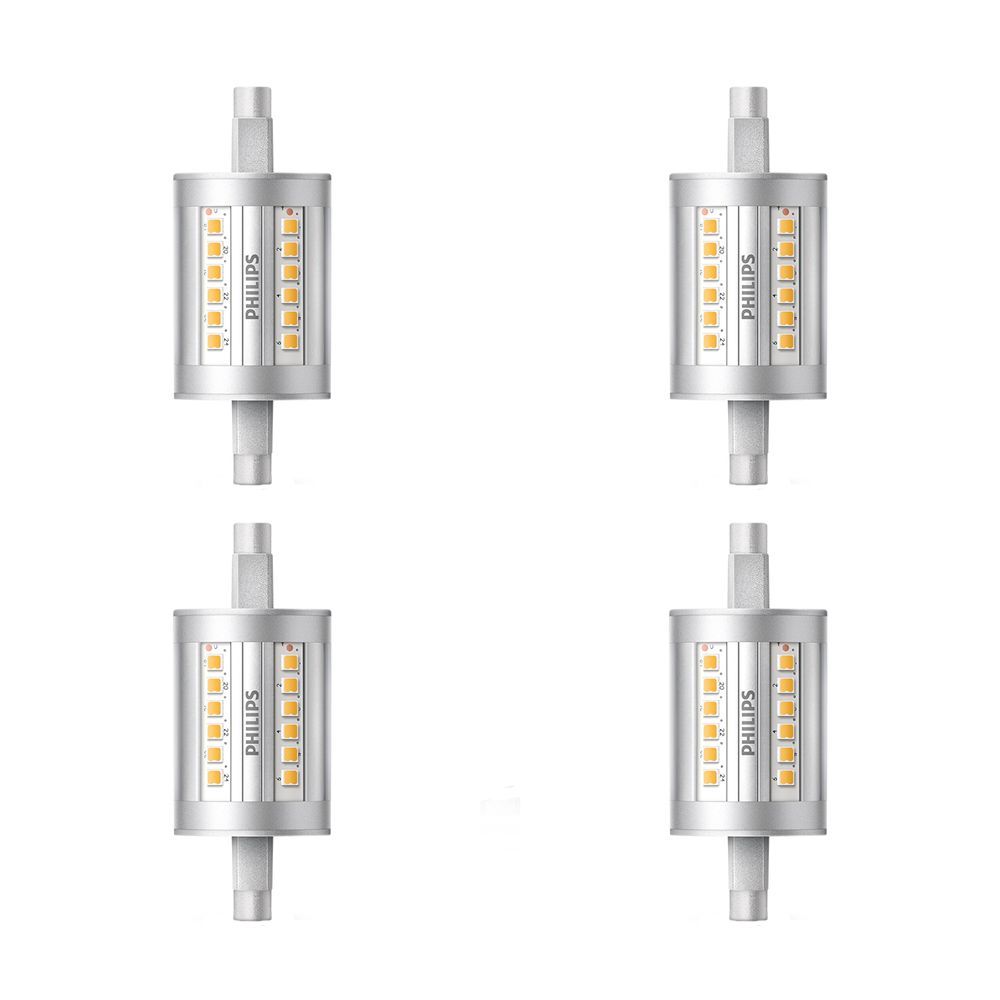 Philips 3.6W=100W Bright White 79mm T3 LED Light Bulb (4-pack) | The ...