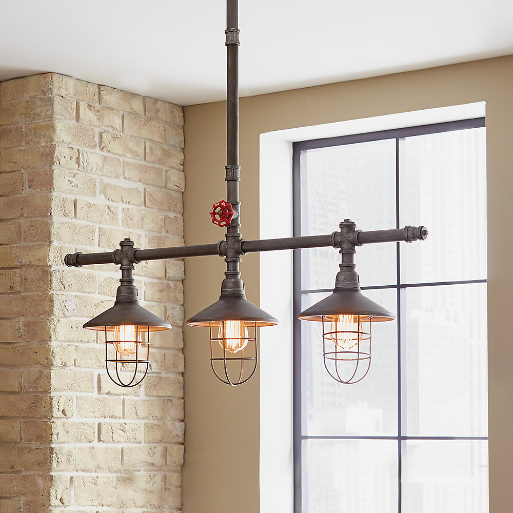 Home Decorators Collection Luminaire suspendu 3 ampoules Home Decorators Collection Luminaire suspendu 3 ampoules
