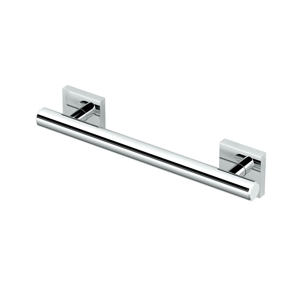 Gatco Elevate 12 inch L Grab Bar Chrome The Home Depot Canada