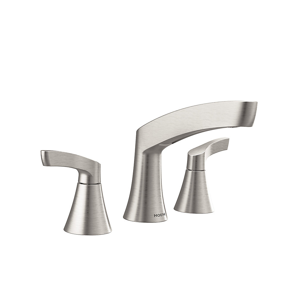 Moen Danika 8 Inch Widespread 2 Handle Bathroom Faucet In