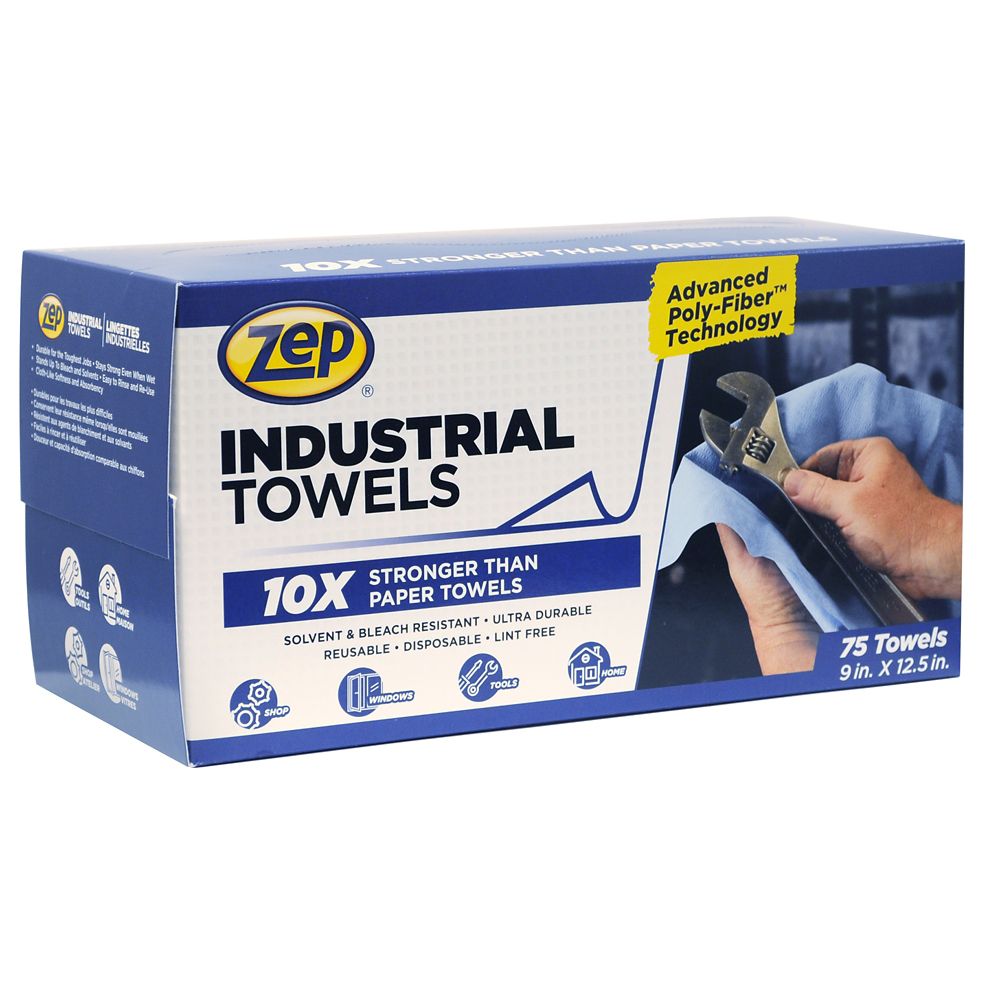 Zep Commercial Disposable Industrial Towels The Home Depot Canada