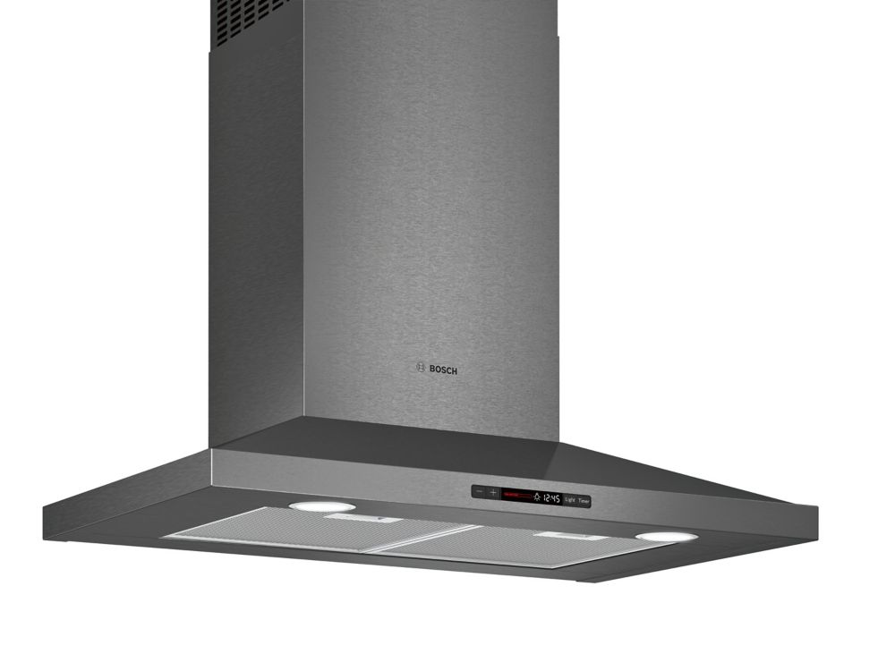 Bosch 800 Series 30 inch Pyramid Canopy Chimney Hood 600 CFM