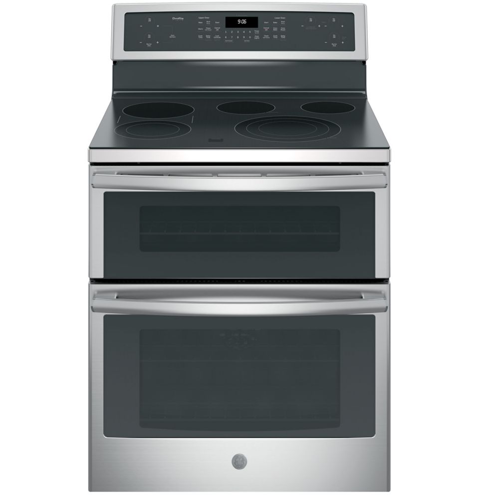 GE Profile 6.6 Cu. Ft. SelfCleaning Freestanding Double Oven Electric