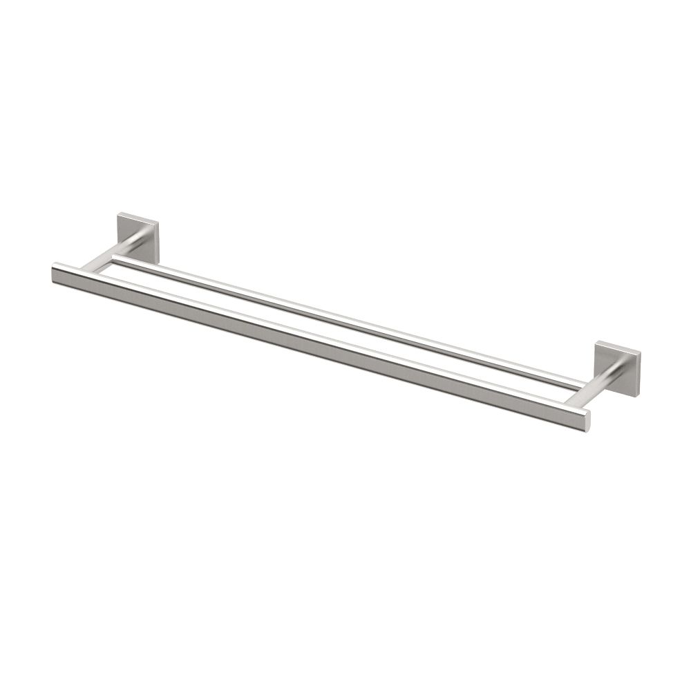 Gatco Elevate 24 Inch L Double Towel Bar Satin Nickel The Home Depot   P 1001185803 